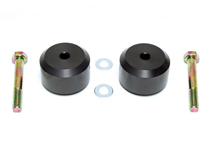 Ford F-350 Suspension Leveling Kit - Front - Maxtrac - Coil Spring Spacer 2in Bottom Mount - Black - `05-`19 Ford F-350 Suspension Leveling Kit - Front - Maxtrac - Coil Spring Spacer 2in Bottom Mount - Black - `05-`19