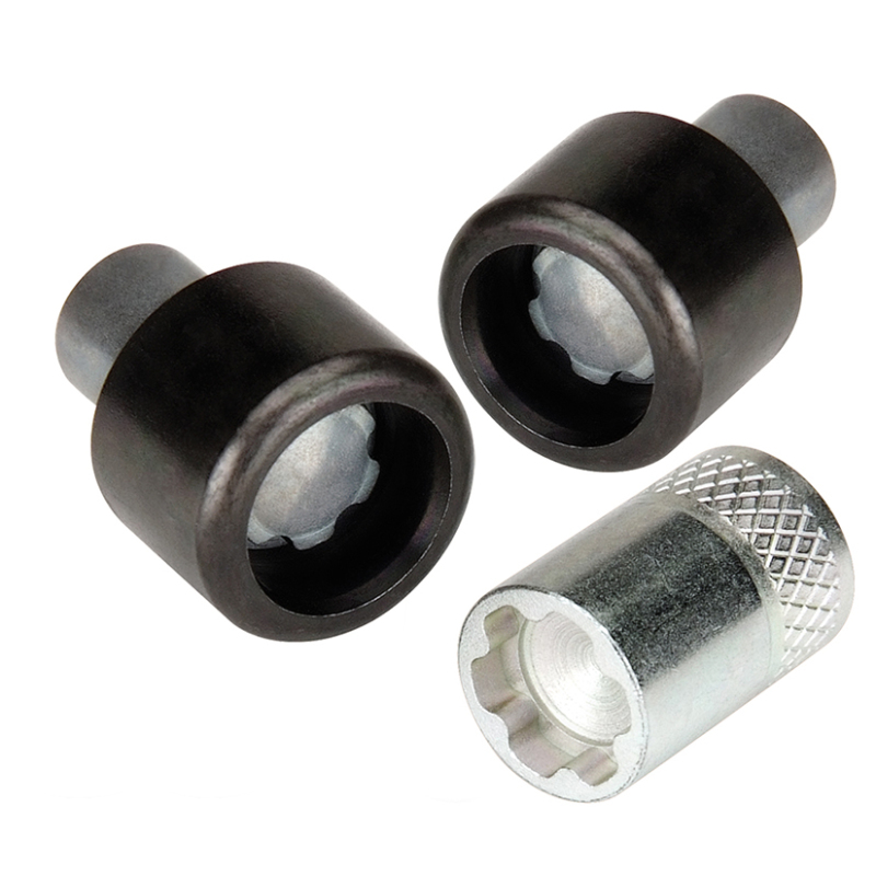 Jeep Wrangler Unlimited JK Door Lock Set - McGard - M6 x 1.0 Thread Size - `07-`17