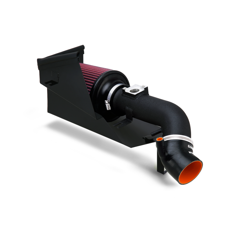 Honda Civic Si Performance Air Intake - Mishimoto - Heat Shield - Wrinkle Black - `06-`11