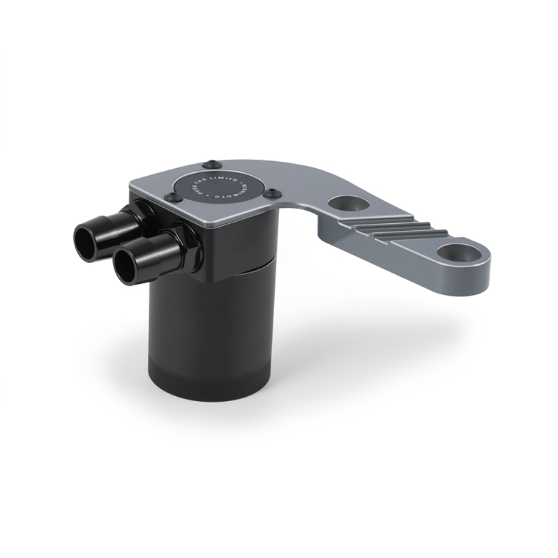 BMW M4 Oil Catch Can Kit - Mishimoto - Baffled - Lime Rock Gray - `15-`20