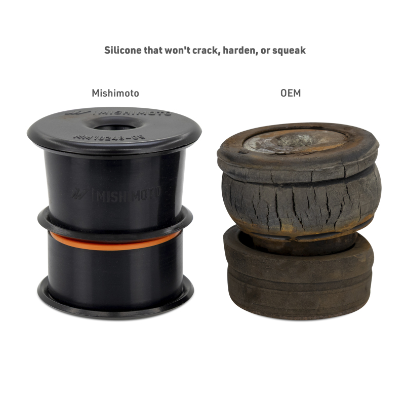 Ford Super Duty Crew Cab Body Mounts - Mishimoto - Silicone - `03-`07