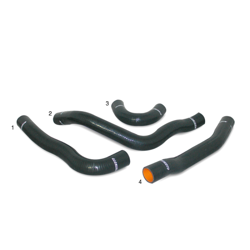Mitsubishi Lancer Radiator Hose Kit - Mishimoto - Silicone - Black - `09-`14 Mitsubishi Lancer Radiator Hose Kit - Mishimoto - Silicone - Black - `09-`14