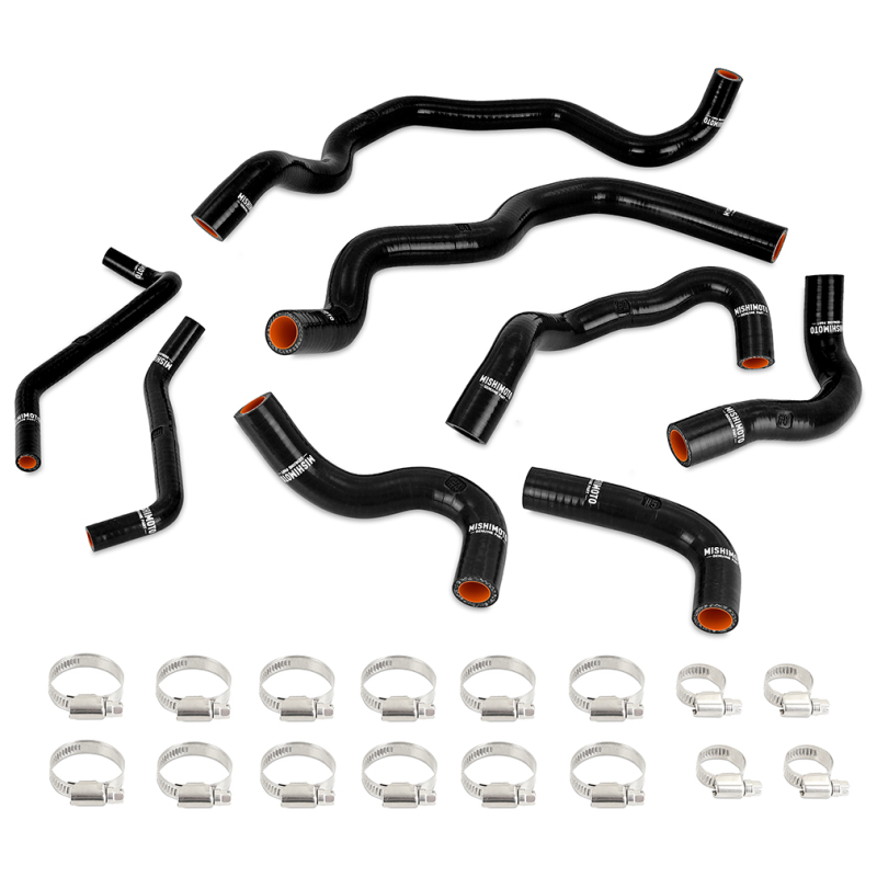 Infiniti Q60 Silicone Hose Kit - Mishimoto - Ancillary - Black - `16-`24