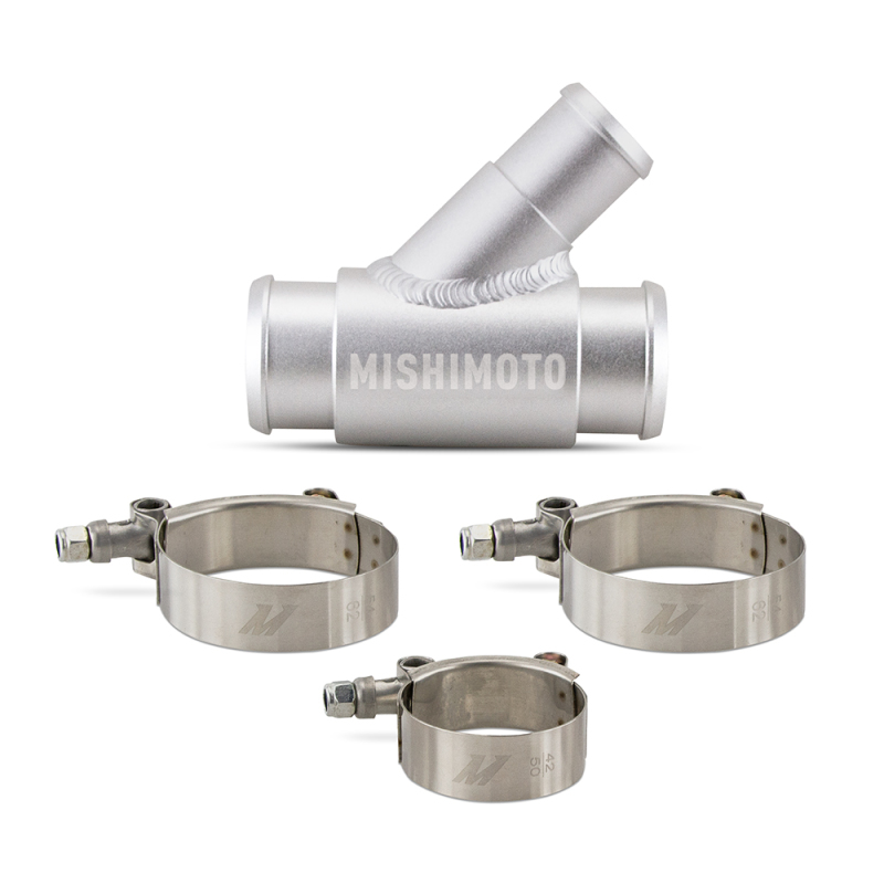 RAM 3500 Aluminum Coolant Y-Pipe - Mishimoto - Clear Anodized - `13-`14 RAM 3500 Aluminum Coolant Y-Pipe - Mishimoto - Clear Anodized - `13-`14