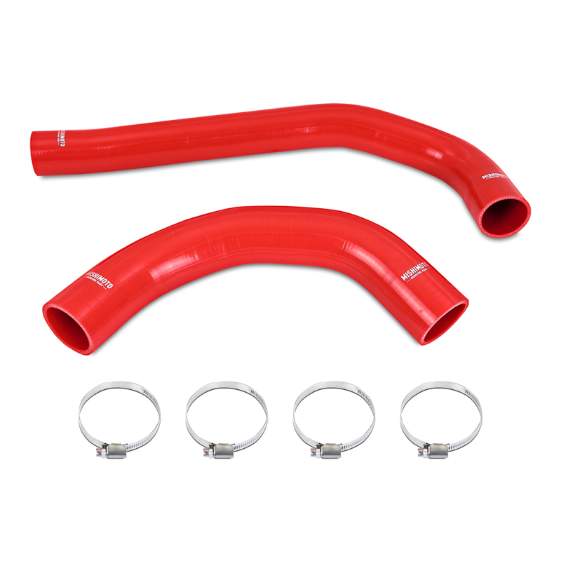 RAM Cummins Radiator Coolant Hose Kit - Mishimoto - Silicone - Red - `19-`24 RAM Cummins Radiator Coolant Hose Kit - Mishimoto - Silicone - Red - `19-`24