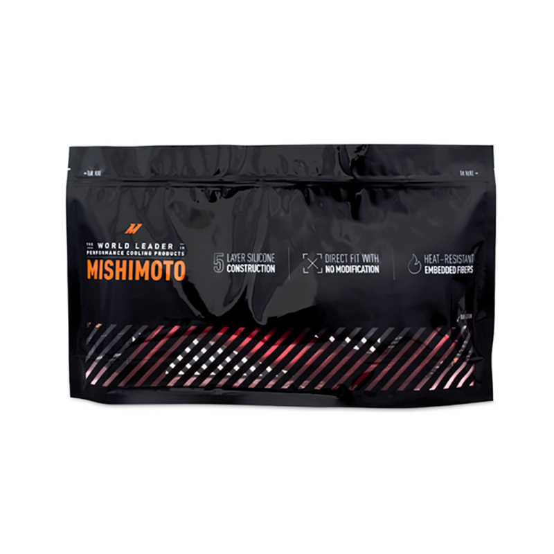 RAM Cummins Radiator Coolant Hose Kit - Mishimoto - Silicone - Red - `19-`24