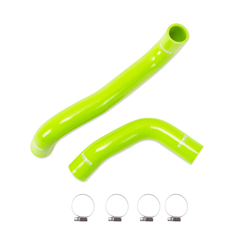 Subaru WRX STI Radiator Hose Kit - Mishimoto - Silicone - Neon Yellow - `08-`21