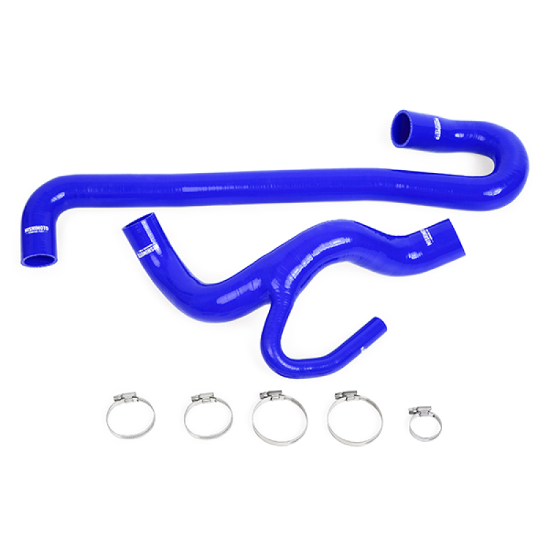 Jeep Grand Cherokee SRT8 Radiator Hose Kit - Mishimoto - Silicone - Blue - `12-`18 Jeep Grand Cherokee SRT8 Radiator Hose Kit - Mishimoto - Silicone - Blue - `12-`18