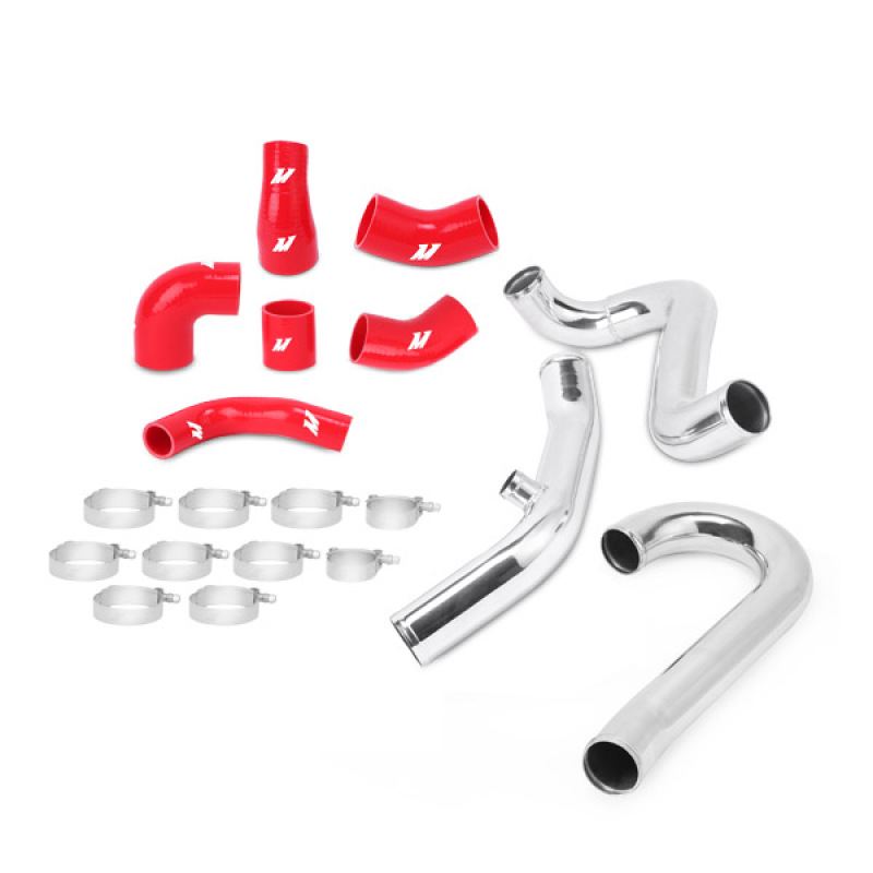 Mitsubishi Lancer Evolution RS Intercooler Pipe Kit - Mishimoto - MMICP-EVO-01RD - Red - `05-`06 Mitsubishi Lancer Evolution RS Intercooler Pipe Kit - Mishimoto - MMICP-EVO-01RD - Red - `05-`06