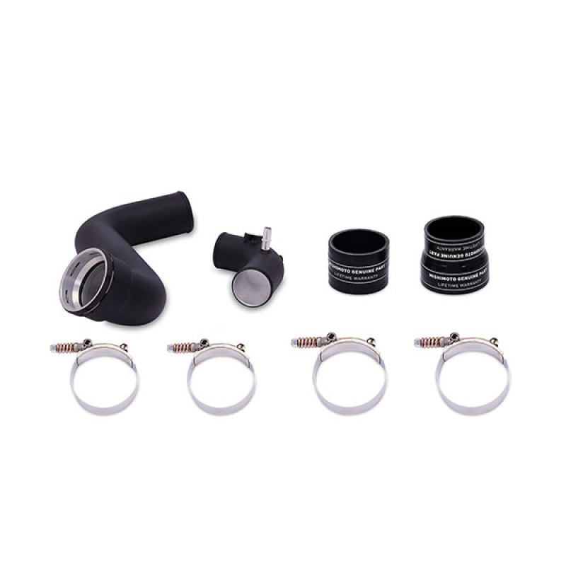 Ford F-150 Intercooler Pipe Kit - Cold Side - Mishimoto - Wrinkle Black - `11-`14