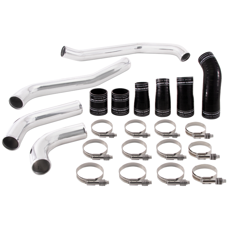 Ford F-150 Intercooler Pipe Kit - Mishimoto - Hot-Side with DuraCore Technology - Polished - `17-`21 Ford F-150 Intercooler Pipe Kit - Mishimoto - Hot-Side with DuraCore Technology - Polished - `17-`21