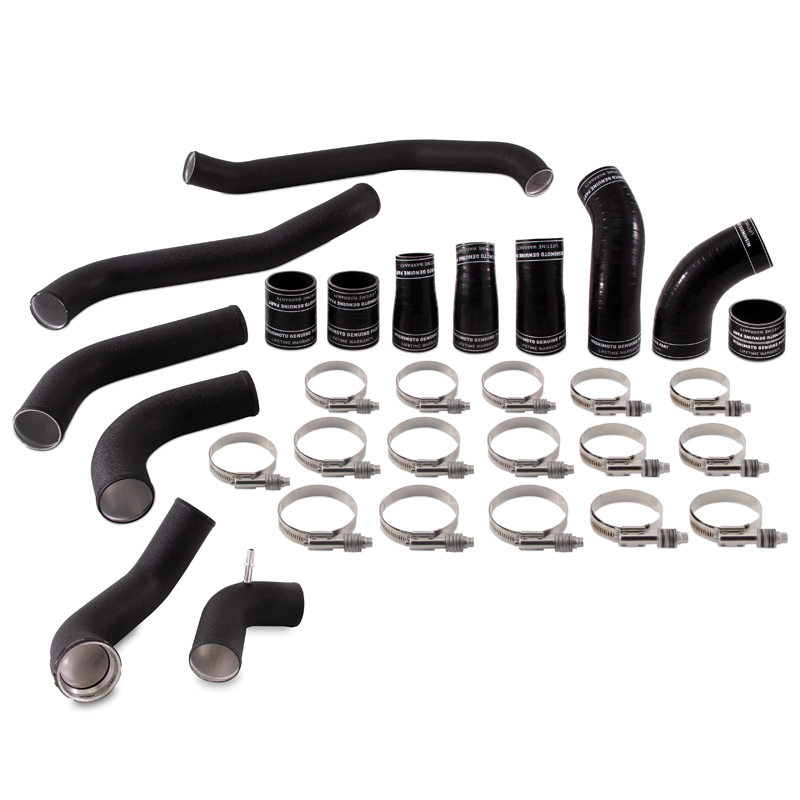 Ford F-150 Intercooler Pipe Kit - Mishimoto - Mishimoto - Wrinkle Black - `17-`21