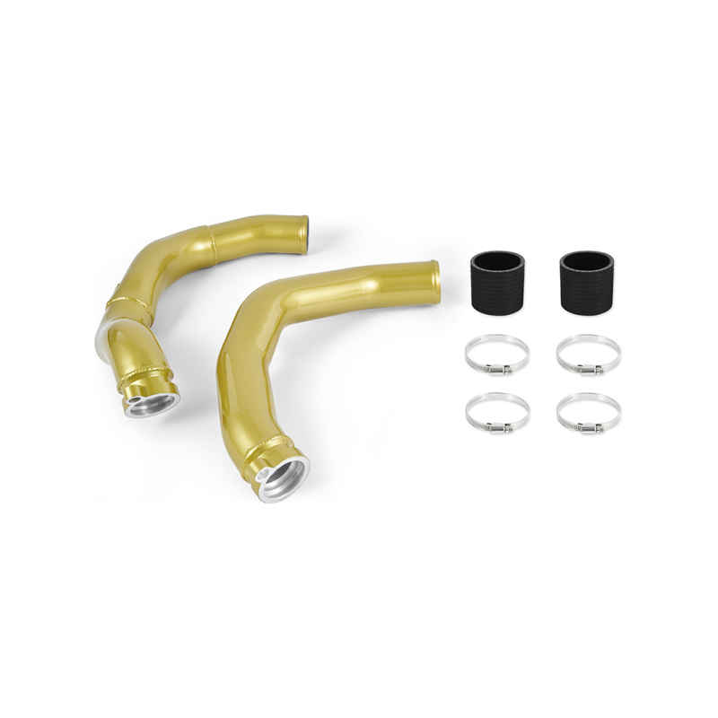 BMW M4 Intercooler Pipe Kit - Mishimoto - Color Matched (Austin Yellow Metallic), Aluminum TIG-Welded - Austin Yellow Metallic - `15-`20 BMW M4 Intercooler Pipe Kit - Mishimoto - Color Matched (Austin Yellow Metallic), Aluminum TIG-Welded - Austin Yellow Metallic - `15-`20