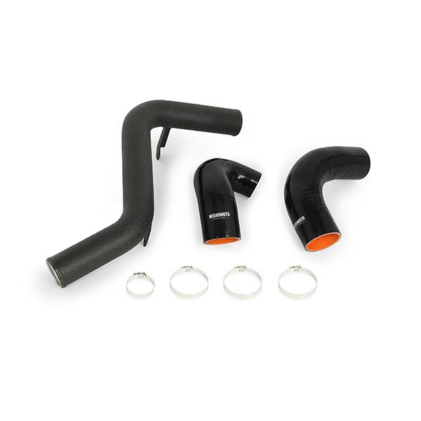 Ford Focus ST Intercooler Pipe Kit - Hot Side - Mishimoto - Wrinkle Black - `13-`18