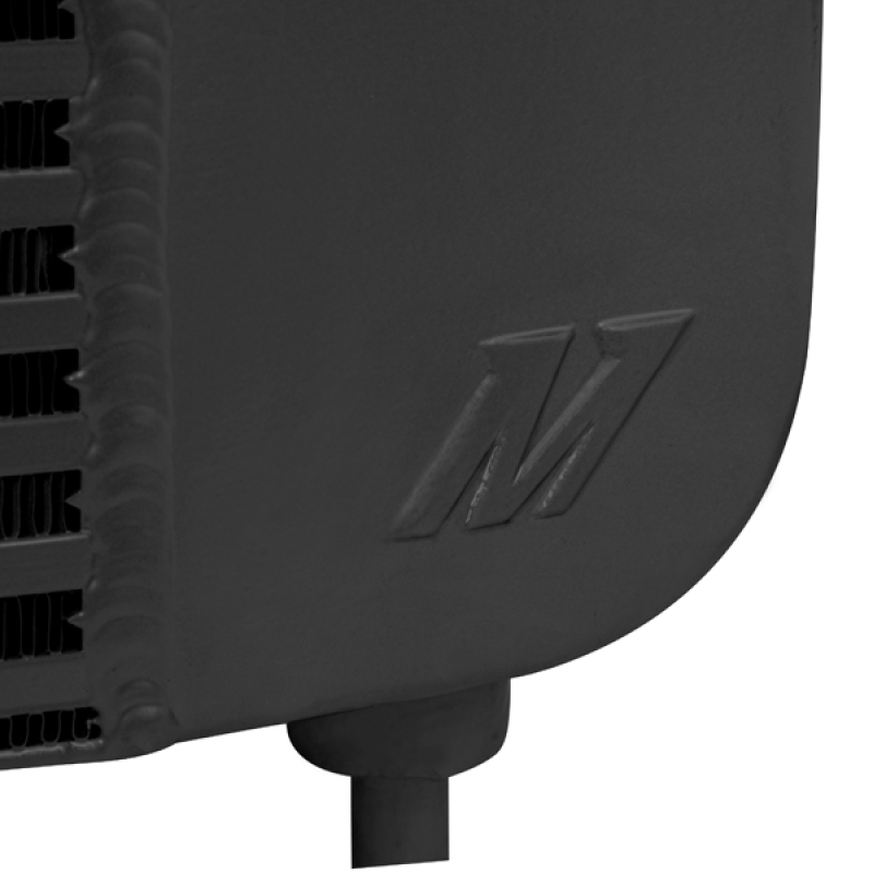 GMC Sierra 3500 Intercooler - Mishimoto - Bar-and-plate Core - Black - `06-`07