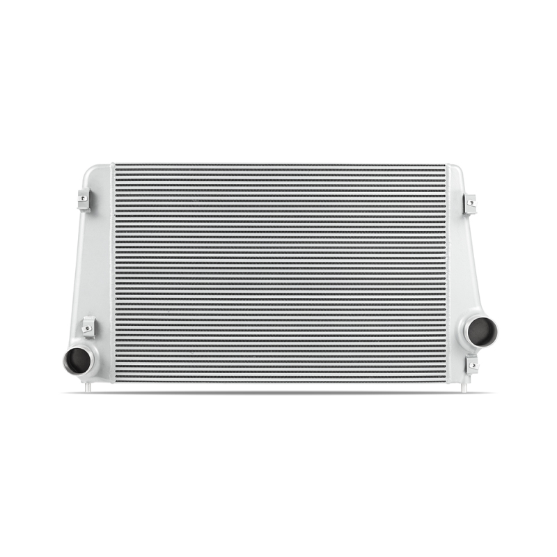 Chevrolet HD Truck Intercooler Kit - Mishimoto - 17-19 GM L5P Duramax w/ Polished Pipes - Silver - `17-`19