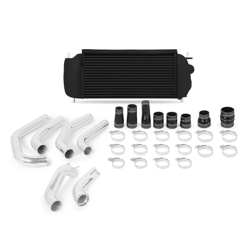 Ford F-150 Intercooler Kit - Mishimoto - Performance with Polished Pipes - Black - `15-`17