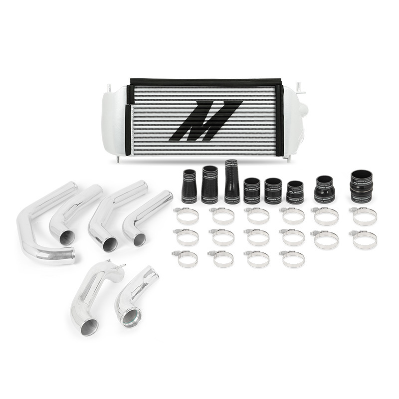 Ford F-150 Performance Intercooler Kit - Mishimoto - With Polished Pipes - Silver - `15-`17