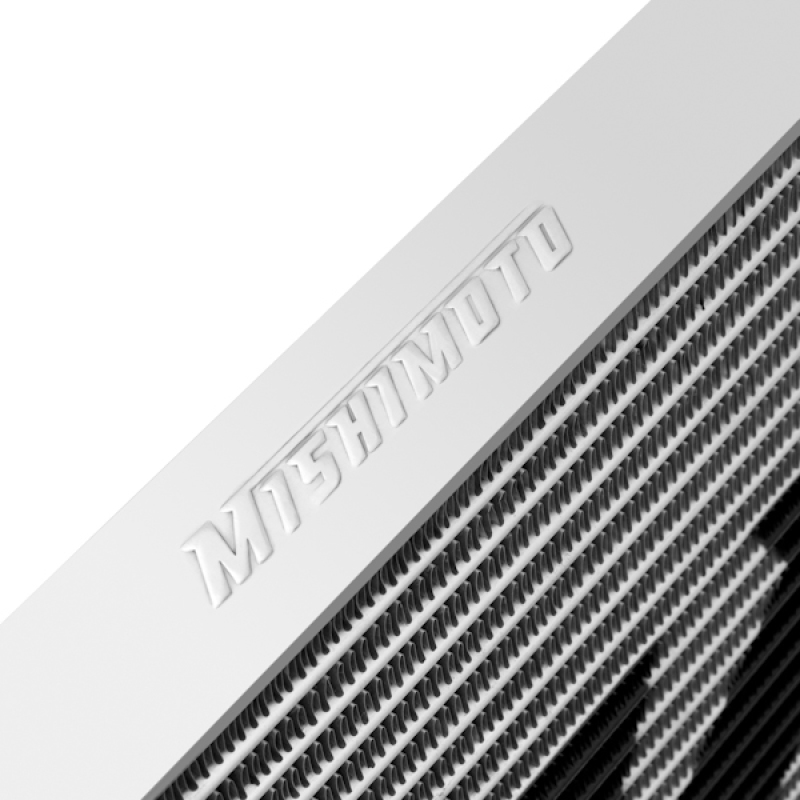 Ford F-350 Super Duty Intercooler - Mishimoto - Tube-and-fin construction with cut and weld aluminum end tanks - `99-`03