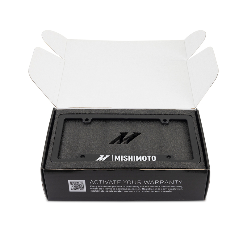 Ford F-350 License Plate Relocation Kit - Front - Mishimoto - MMLP-F2D-11 - Black - `11-`27