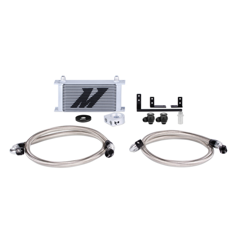 Mazda MX-5 Miata Oil Cooler Kit - Mishimoto - Non-thermostatic - Silver - `16-`18 Mazda MX-5 Miata Oil Cooler Kit - Mishimoto - Non-thermostatic - Silver - `16-`18