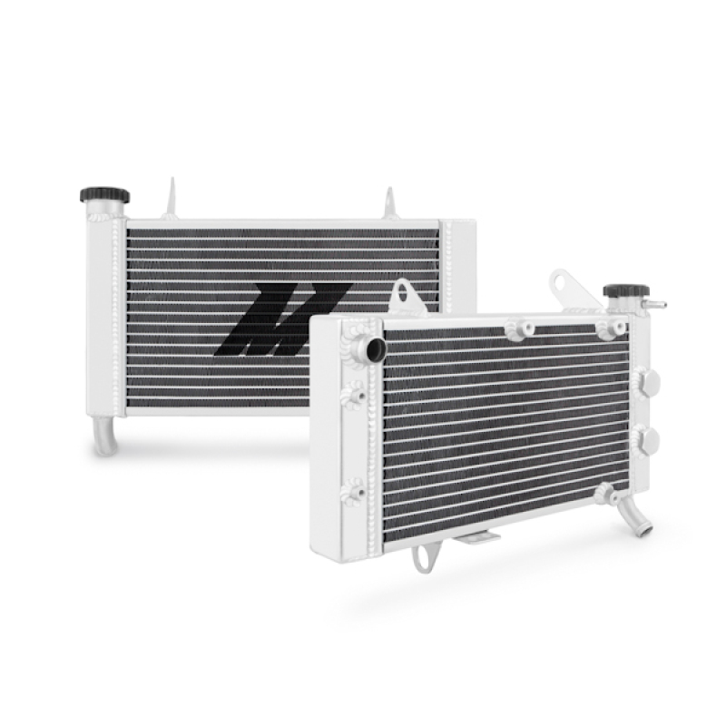 Kawasaki KFX400 Radiator - Mishimoto - Aluminum, X-Brace design - Aluminum - `03-`08