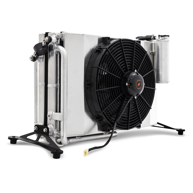 Polaris RZR XP Turbo Radiator Relocation Kit - Rear - Mishimoto - Aluminum, Dual Pass - `16-`27