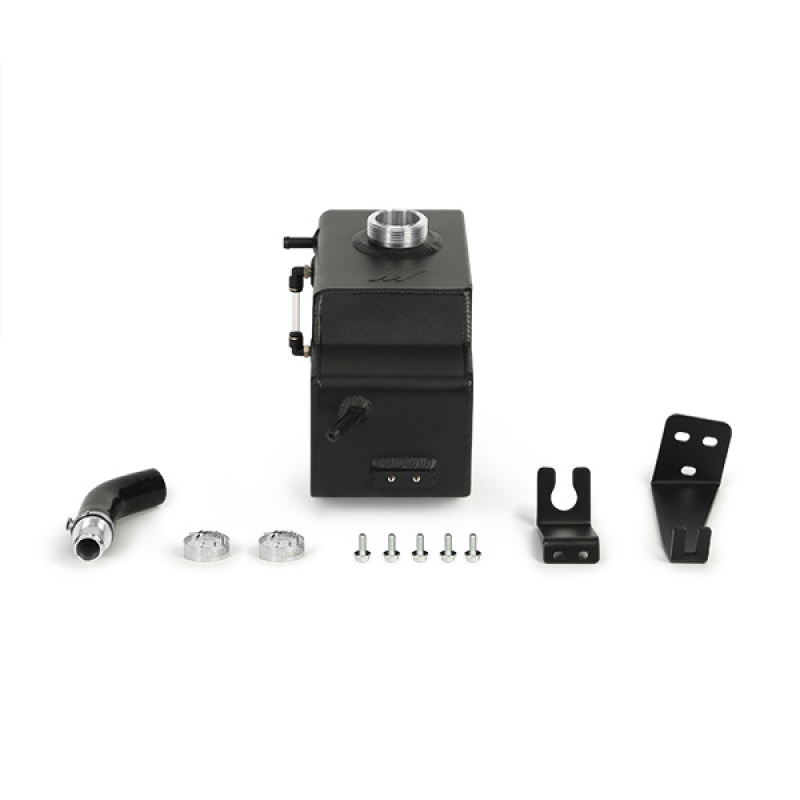 Ford F-150 Coolant Reservoir - Mishimoto - Aluminum Expansion Tank - Micro-Wrinkle Black - `11-`14