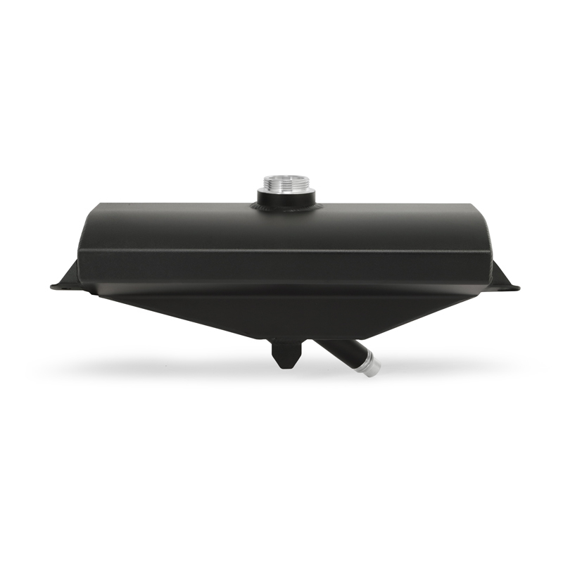 Ford F-150 Coolant Reservoir - Mishimoto - Aluminum Expansion Tank - Micro-Wrinkle Black - `15-`20
