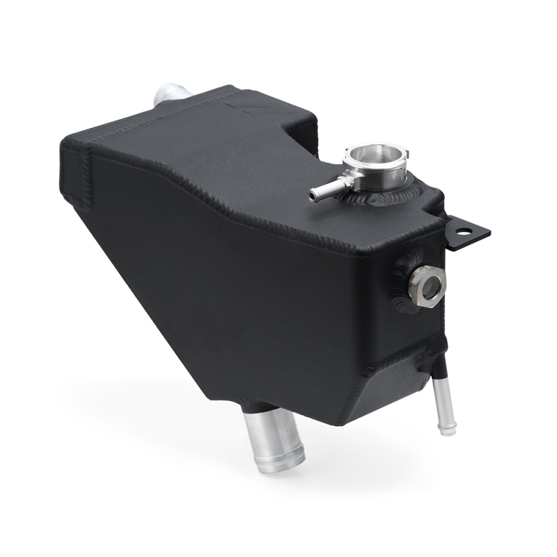 Ford F-350 Engine Coolant Reservoir - Mishimoto - Secondary Expansion Tank, Aluminum Construction - Micro-Wrinkle Black - `11-`27