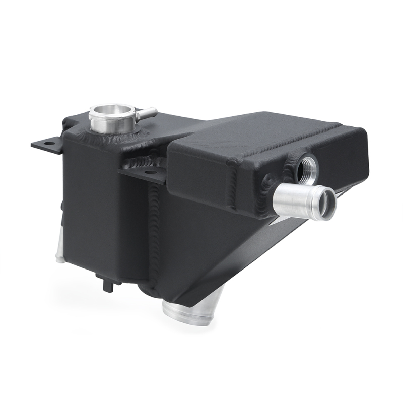 Ford F-350 Engine Coolant Reservoir - Mishimoto - Secondary Expansion Tank, Aluminum Construction - Micro-Wrinkle Black - `11-`27