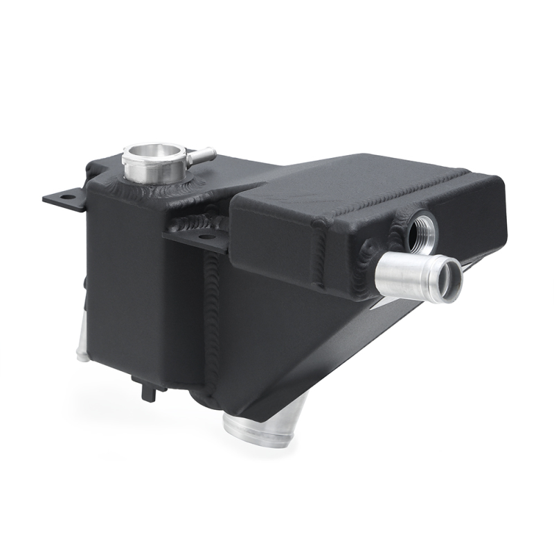 Ford F-350 Engine Coolant Reservoir - Mishimoto - Secondary Expansion Tank, Aluminum Construction - Micro-Wrinkle Black - `11-`27