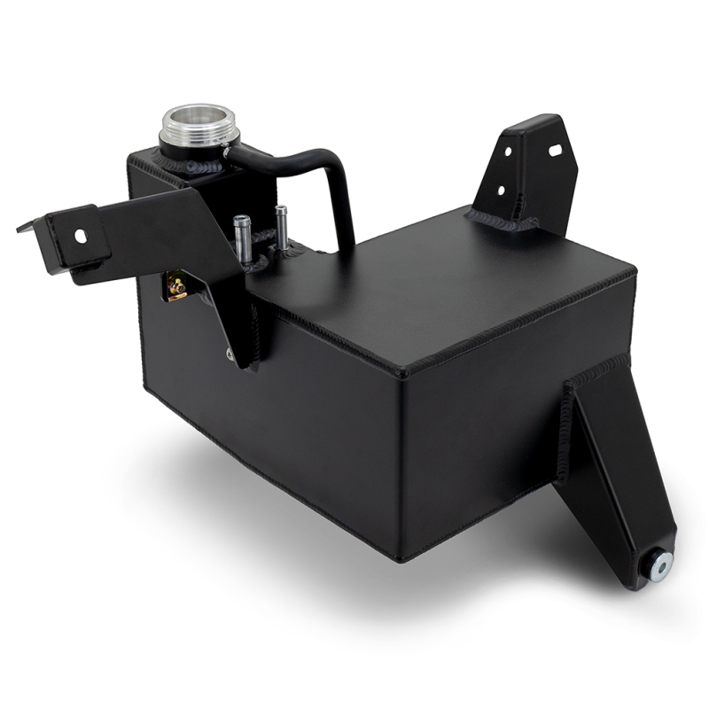 Ram Cummins Coolant Reservoir - Mishimoto - Aluminum Degas Tank - Black - `19-`27