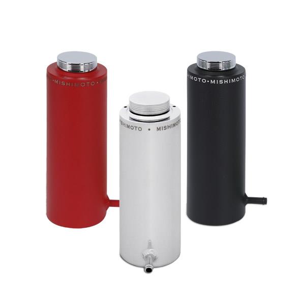 Subaru Legacy Coolant Expansion Tank - Mishimoto - Aluminum, Polished or Anodized Black Finish, 22% Increased Capacity - `05-`09