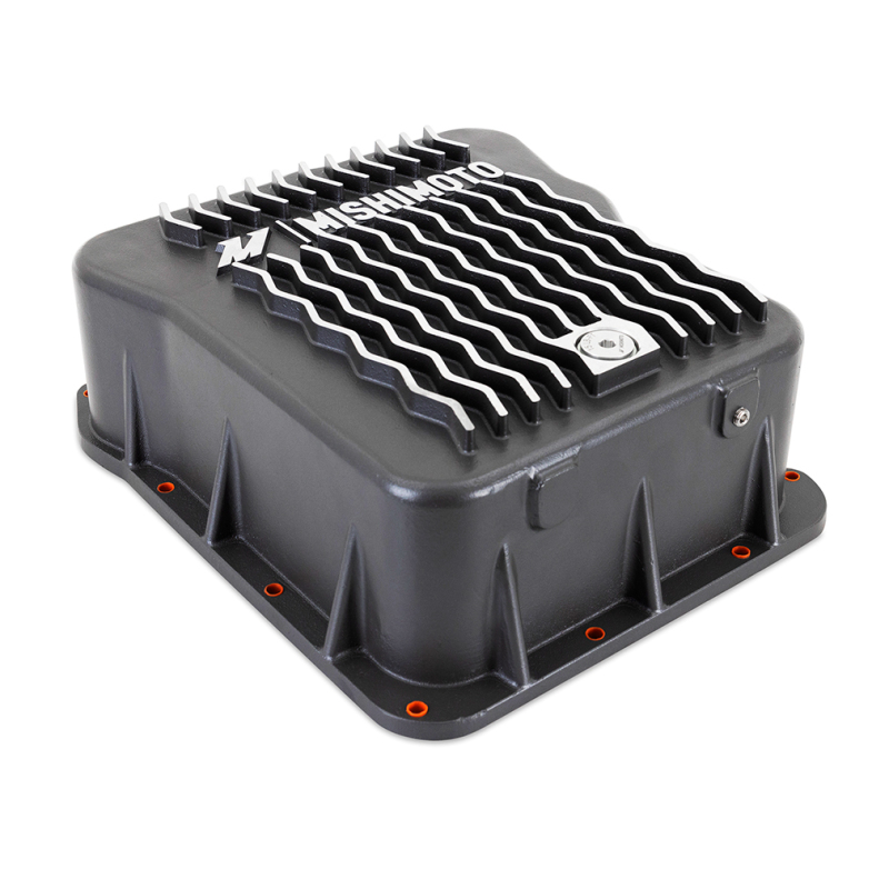 GMC Sierra Transmission Pan - Mishimoto - Aluminum, Cast, High-Performance - Gunmetal Gray - `01-`19 GMC Sierra Transmission Pan - Mishimoto - Aluminum, Cast, High-Performance - Gunmetal Gray - `01-`19