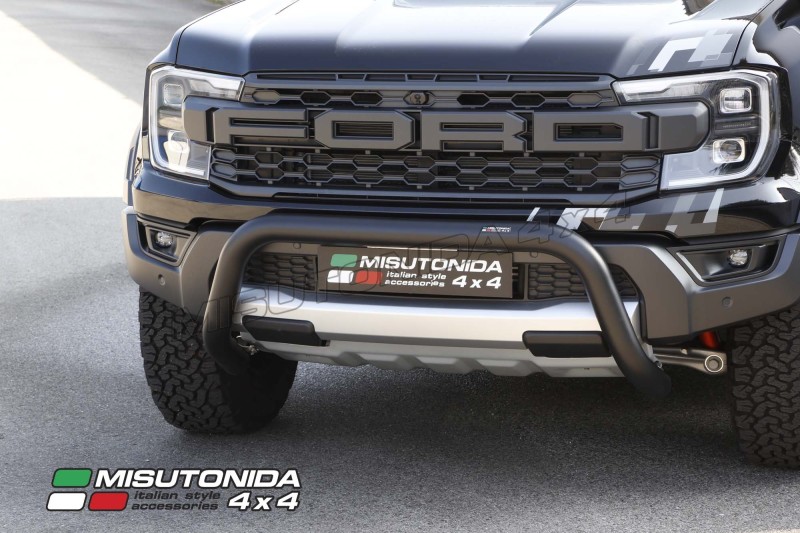 Ford Ranger Raptor Front Bumper Bar - 76mm - Black Ford Ranger Raptor Front Bumper Bar - 76mm - Black