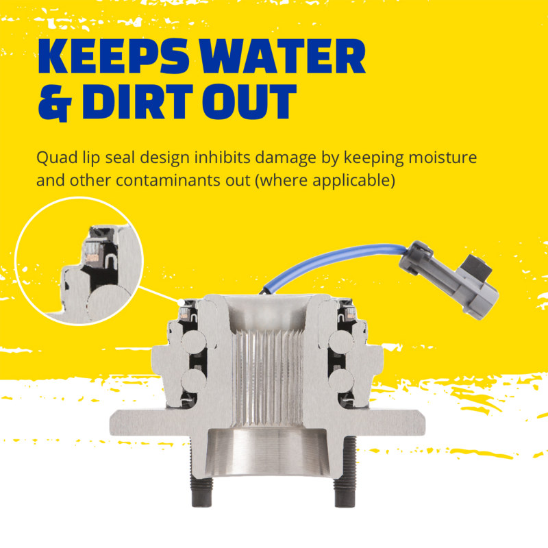 Toyota Camry Hub Assembly - Rear Right - Moog - `12-`17