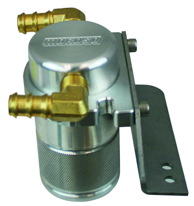 Ford F-150 Oil Catch Can - Moroso - Small Body - Billet Aluminum - `11-`14 Ford F-150 Oil Catch Can - Moroso - Small Body - Billet Aluminum - `11-`14