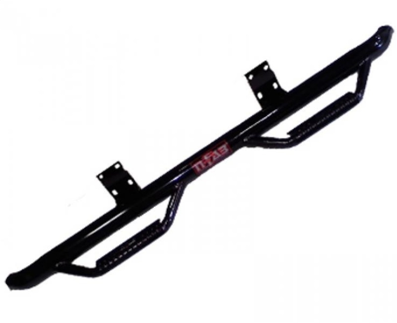GMC Sierra Nerf Step - Cab Length - N-Fab - 3in, 2 Steps per Side - Gloss Black - `07-`13 GMC Sierra Nerf Step - Cab Length - N-Fab - 3in, 2 Steps per Side - Gloss Black - `07-`13
