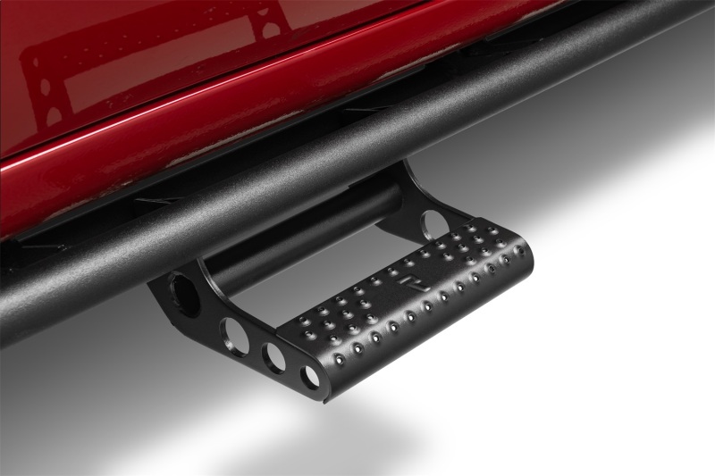 GMC Sierra 1500 RKR Step System - Cab Length - N-Fab - 1.75 in. Rails - Textured Black - `19-`24