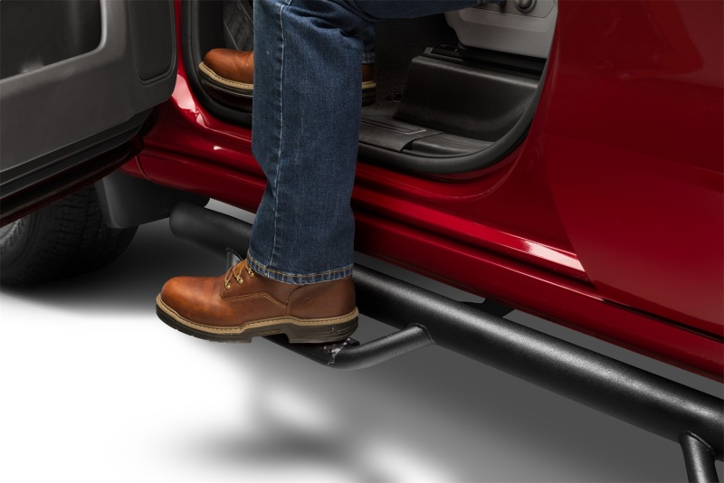 GMC Sierra 1500 Nerf Step - Cab Length - N-Fab - Textured Black - `19-`25