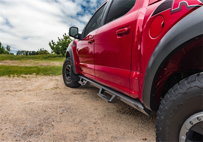Jeep Wrangler Nerf Steps - N-Fab - EpYx Drop Down - Textured Black - `19-`27