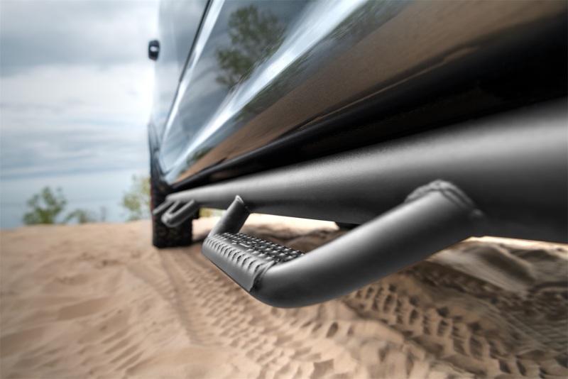 Ford F-150 Nerf Step - Side - N-Fab - Wheel-to-Wheel with Bed Access - Textured Black - `15-`24