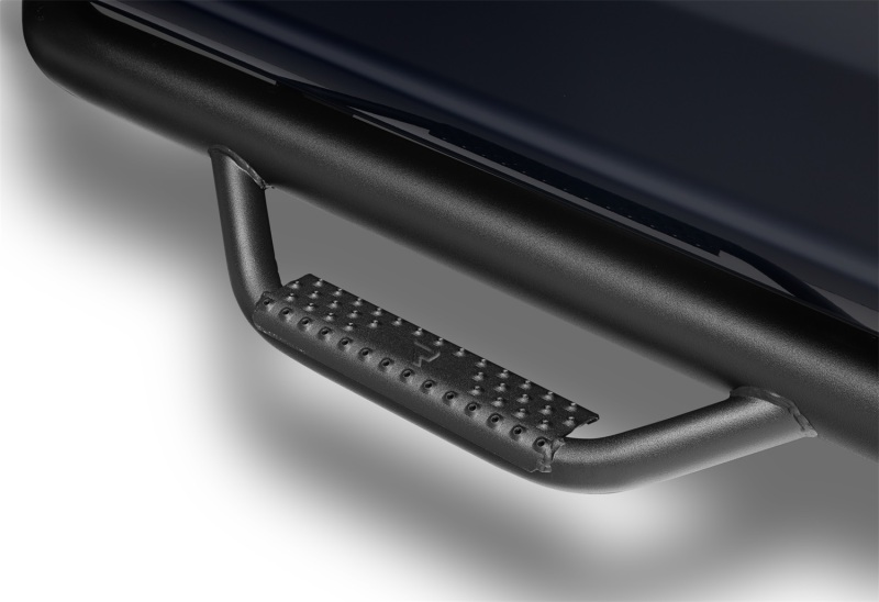 Ford F-150 Nerf Steps - N-Fab - Wheel-to-Wheel with Bed Access - Textured Black - `15-`24