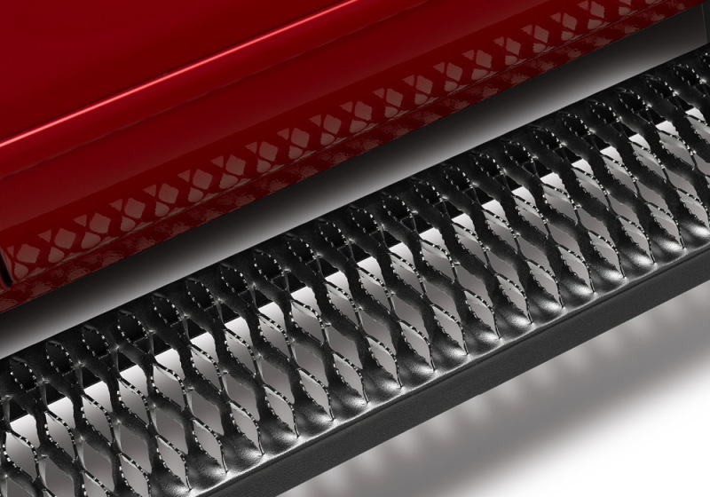 GMC Sierra 2500 HD Running Boards - Cab Length - N-Fab - Growler - Textured Black - `11-`16