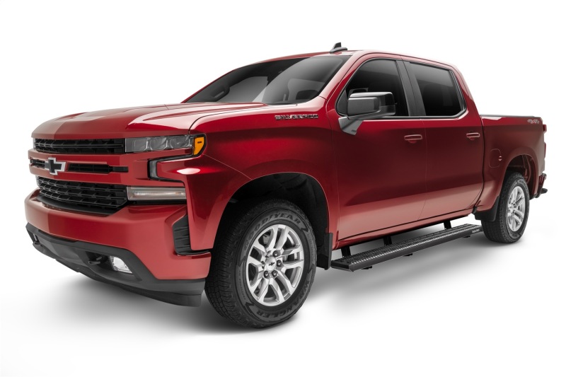 GMC Sierra 2500 HD Running Boards - Cab Length - N-Fab - Growler Step System - 7 in. Board - Textured Black - `20-`24