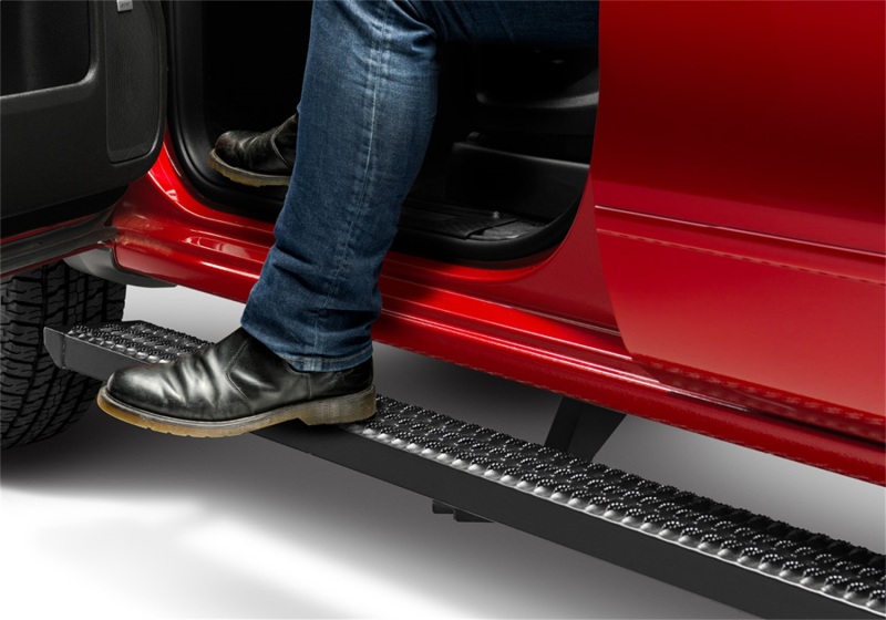 Ram 5500 Running Boards - N-Fab - Growler Fleet - Textured Black - `19-`24