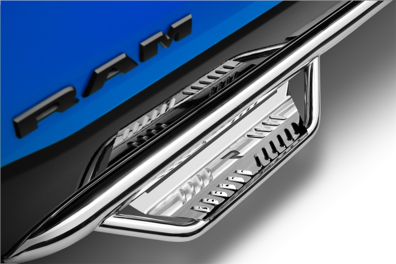 Ram 2500 Side Steps - N-Fab - Podium SS - 3 in. Main Tube Diameter - Polished Stainless - `19-`24