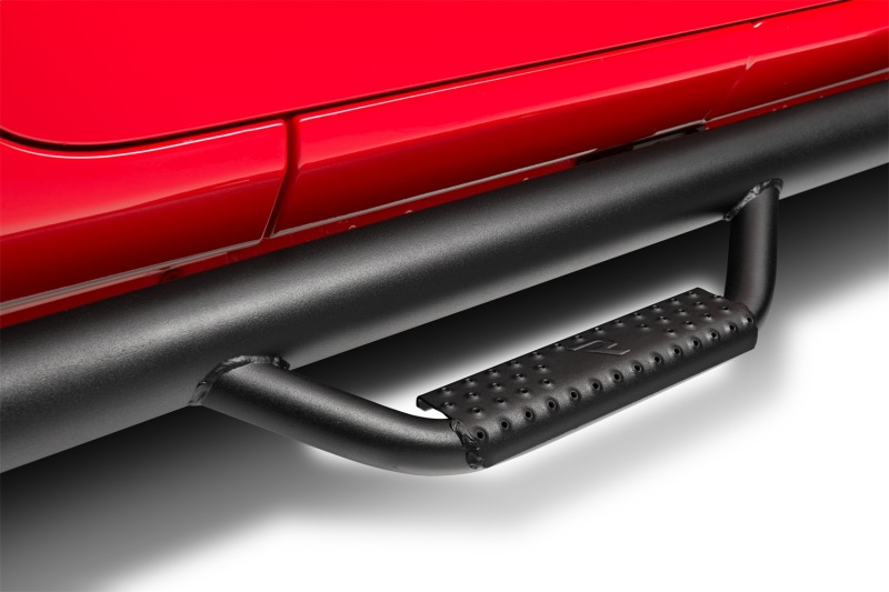 Jeep Gladiator JT Nerf Bars - Wheel-to-Wheel - N-Fab - 3 in. Main Tube Diameter - Textured Black - `20-`24