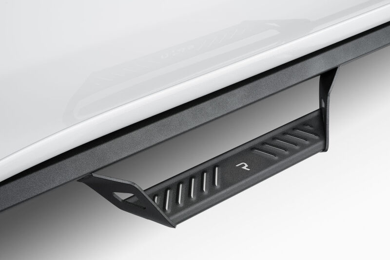 GMC Sierra 3500 HD Step Nerf Bar - N-Fab - Predator Pro, Cab Length, 2 Steps per Side - Textured Black - `20-`25